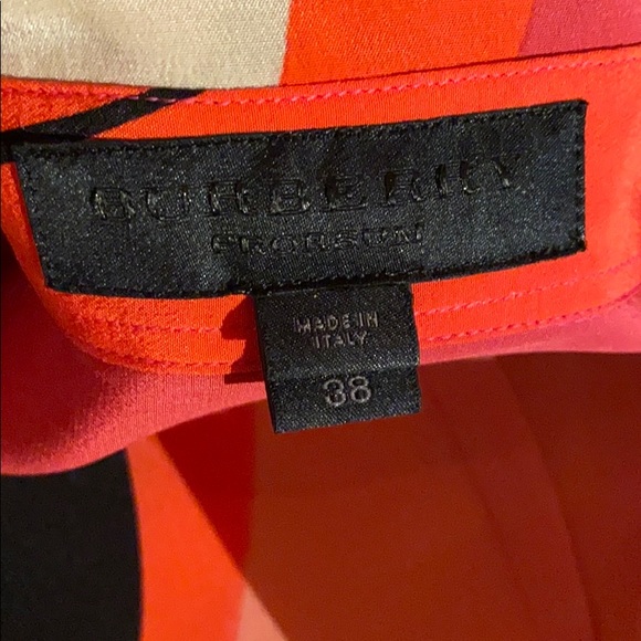BURBERRY PRORSUM pure silk blouse. Size 6 - Picture 9 of 10